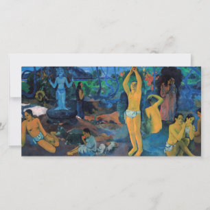 Paul Gauguin - Woher kommen wir? Dankeskarte