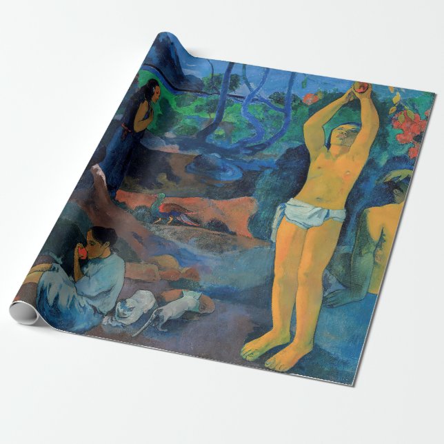 Paul Gauguin - Woher kommen wir? Geschenkpapier (Ungerollt)