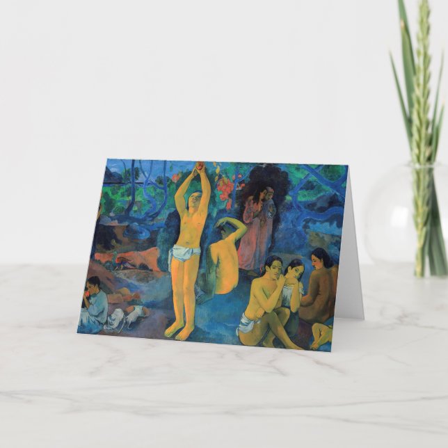 Paul Gauguin - Woher kommen wir? Karte (Vorderseite)