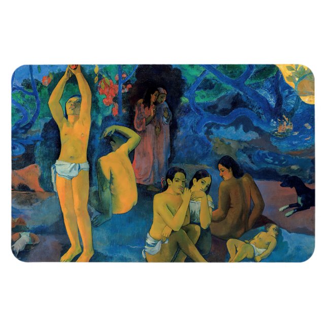 Paul Gauguin - Woher kommen wir? Magnet (Horizontal)