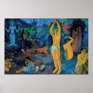 Paul Gauguin - Woher kommen wir? Poster