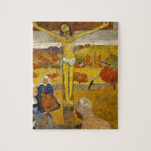 Paul Gauguin Yellow Christ Painting