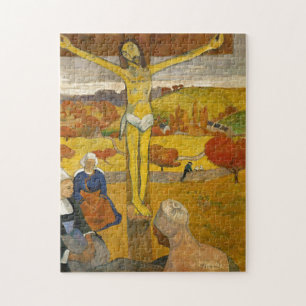 Paul Gauguin Yellow Christ Painting