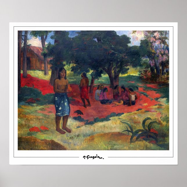 Paul Gauguin Zedign Art Poster #113 (Vorne)