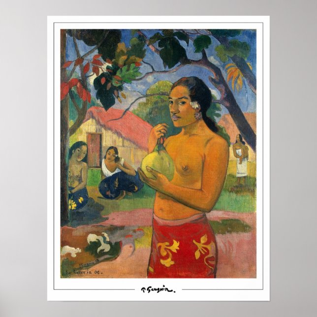 Paul Gauguin Zedign Art Poster #352 (Vorne)