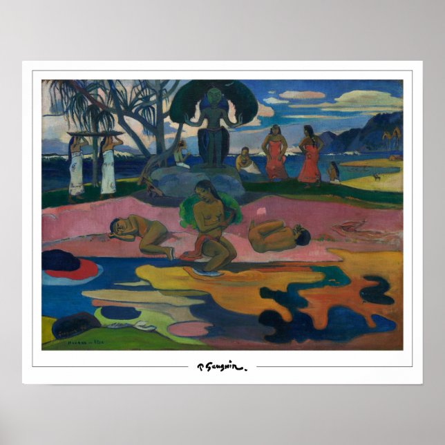Paul Gauguin Zedign Art Poster #383 (Vorne)