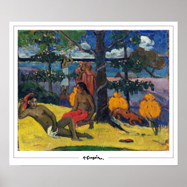 Paul Gauguin Zedign Art Poster #469 (Vorne)