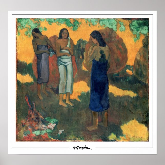 Paul Gauguin Zedign Art Poster #93 (Vorne)