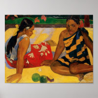 Paul Gauguin zwei Frauen von Tahiti Parau Api Vint