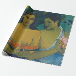Paul Gauguin - Zwei Tahitianerinnen Geschenkpapier