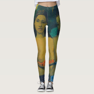 Paul Gauguin - Zwei Tahitianerinnen Leggings