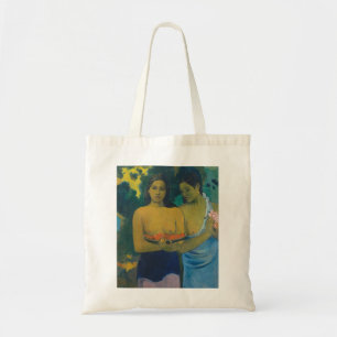 Paul Gauguin - Zwei Tahitianerinnen Tragetasche