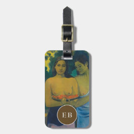Paul Gauguin - Zwei tahitianische Frauen Gepäckanhänger