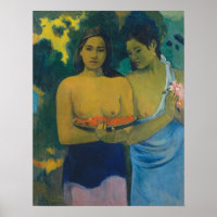 Paul Gauguin - Zwei tahitianische Frauen
