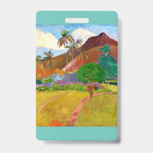 Paul Gauguins berühmtes Gemälde Tahitian Landscape Ausweis