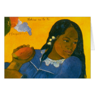 Paul Gauguins Frau mit einem Mango (1892)