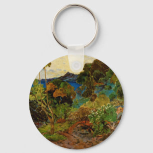 Paul Gauguins Landschaft Martinique (1887) Schlüsselanhänger