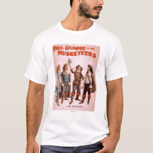 Paul Gilmore in den Musketieren Theater T-Shirt