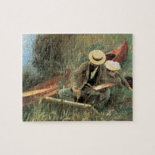 Paul Helleu Sketching mit Seiner Ehefrau von JS Sa