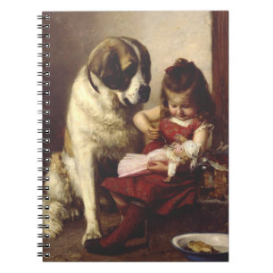 Paul Hermann Wagner: Best Friends viktorianische K Notizblock