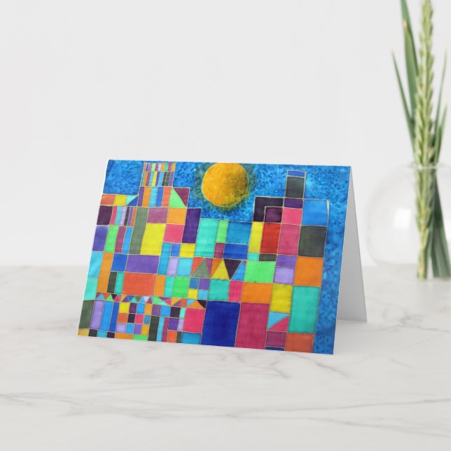 Paul Klee 1 Gruß-Karte Karte (Vorderseite)