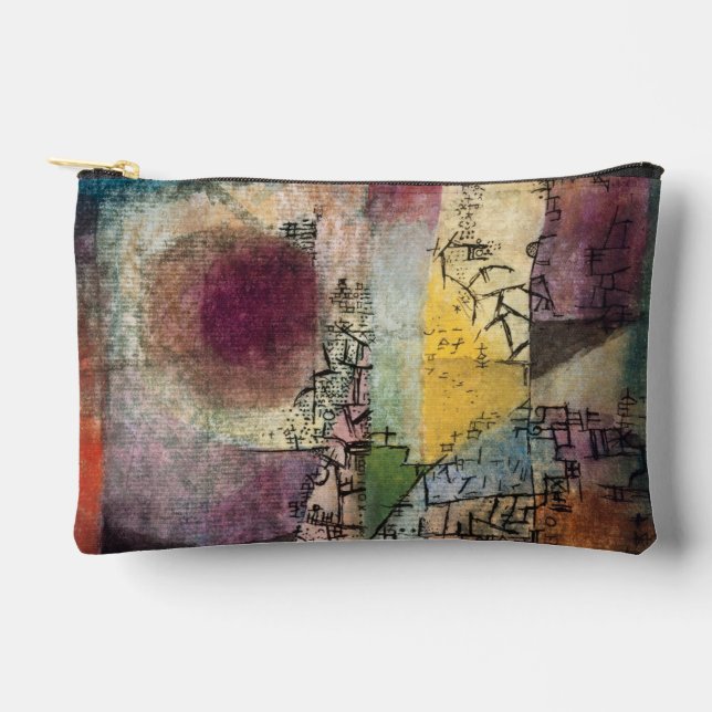 Paul Klee Abstract Art Cubism  Zubehörtasche (Vorderseite)