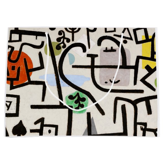 Paul Klee, Abstract Art Große Geschenktüte (Vorderseite)