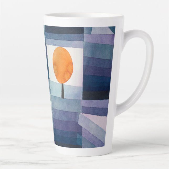 Paul Klee Abstrakt Tree Blue Painting Milchtasse (Rechts)
