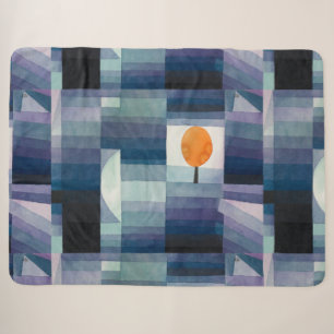 Paul Klee Abstrakt Tree Blue Painting Sherpadecke