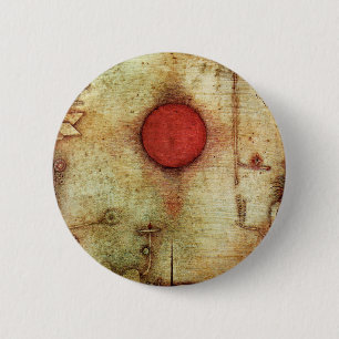 Paul Klee Ad Marginem Painting Button