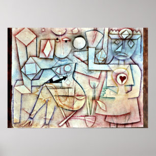 Paul Klee: Alte Liebe Song, Gemälde von Klee Poster