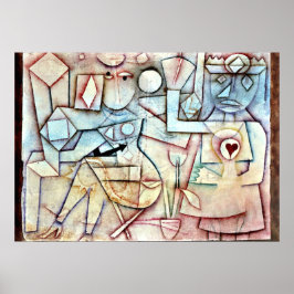 Paul Klee: Altes Liebe-Lied, Gemälde von Klee Poster