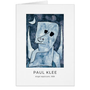 Paul Klee, Angel Demandeur (1939) - Carte d'art
