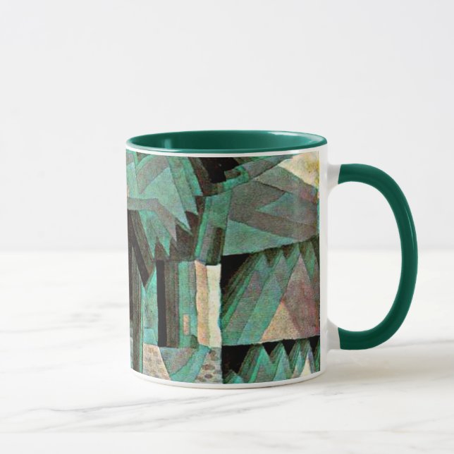 Paul Klee art: Dream City Tasse (Rechts)