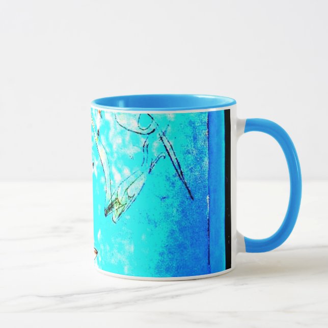 Paul Klee art: Fischbild, Gemälde von Klee Tasse (Rechts)