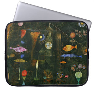 Paul Klee art: Fischmagie, berühmtes Klee-Gemälde Laptopschutzhülle