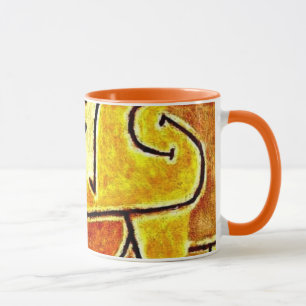Paul Klee art: Red Waistcoat, Gemälde von Klee Tasse