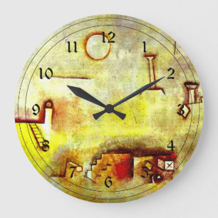 Paul Klee art: Wiederherstellung Große Wanduhr