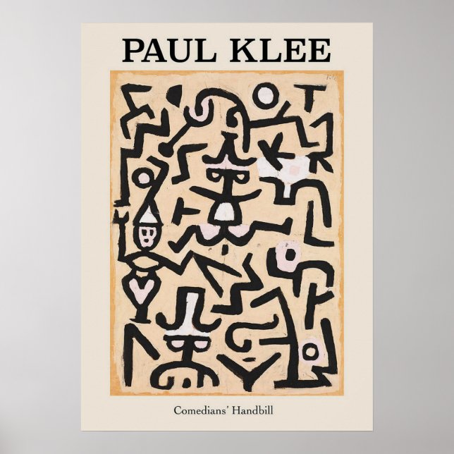 Paul Klee Bauhaus Poster (Vorne)