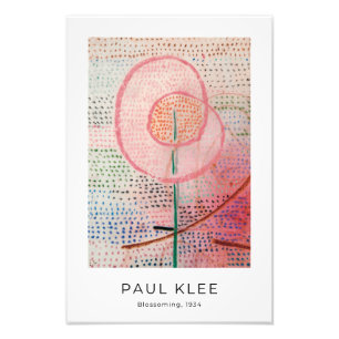 Paul Klee, Blüte - Abstrakte Kunst Fotodruck