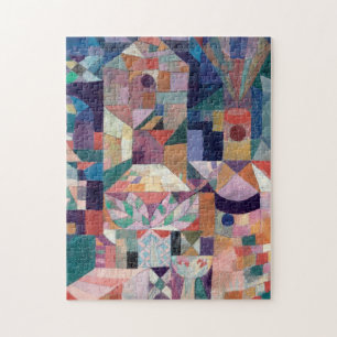 Paul Klee, Burggarten (1919) - Farbige Kunst