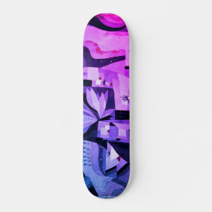 Paul Klee Coole Vintage Abstrakte Skateboard