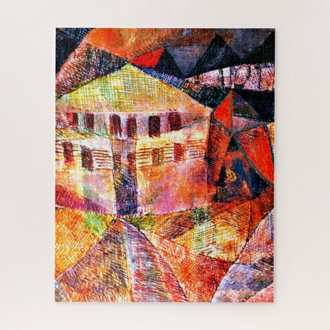 Paul Klee, Das Hotel, (Vertikal)