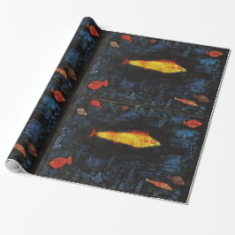 Paul Klee Die Vintage Wasserfarbenkunst Goldfish Geschenkpapier
