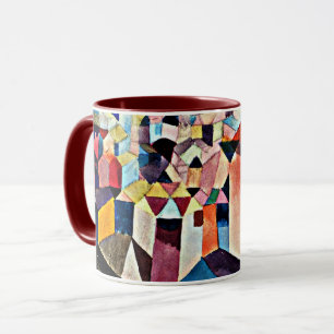 Paul Klee, Einblick in eine Stadt, Tasse