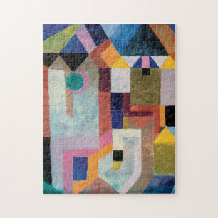 Paul Klee, Farbige Architektur (1917) - Bunt