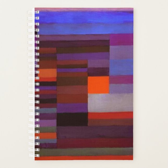Paul Klee Fire Le Soir Art Abstrait (Devant)