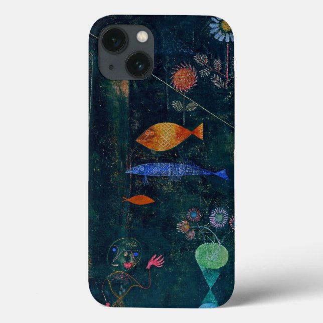 Paul Klee Fish Magic Abstrakte Malerei Grafik Case-Mate iPhone Hülle (Rückseite)