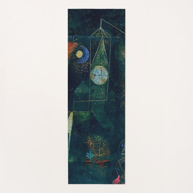 Paul Klee Fish Magic Abstrakte Malerei Grafik Yogamatte (Vorderseite)