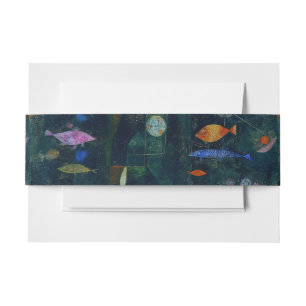 Paul Klee Fish Magic Abstrakte Malerei Grafische K Einladungsbanderole